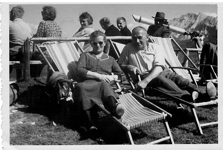 Burckhart, Karl mit Frau Kreuzeck-Hochalm